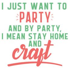 stay home and craft