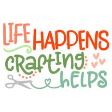 life happens crafting helps