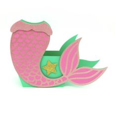 mermaid tail box