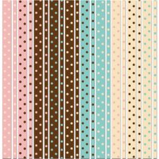matching polka dot  washi tape sticker set