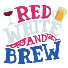 red white and brew phrase
