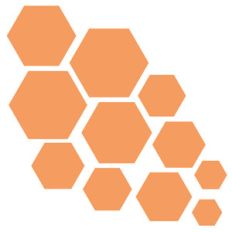 hexagons background