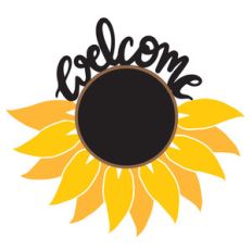 welcome sunflower