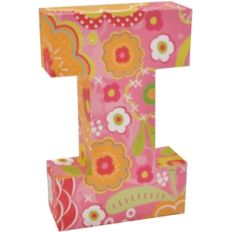 3d block letter i