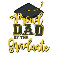 proud dad of the graduate