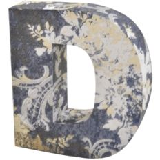 3d block letter d