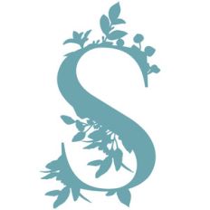 s floral letter