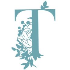 t floral letter