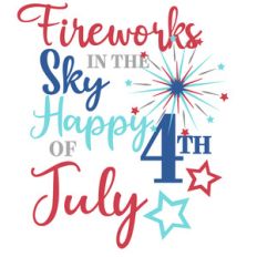 fireworks sky 4th july