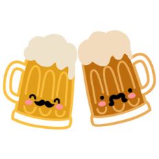 kawaii beer mugs