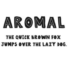 cg aromal font