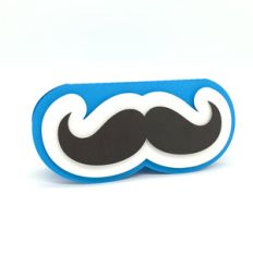 mustache card