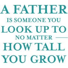a father is someone quote