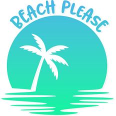 beach please