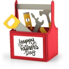 box card toolbox with handle
