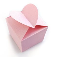 heart favor box