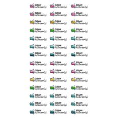 clean bathrooms planner stickers
