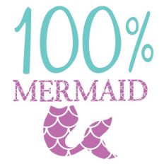 100% mermaid