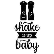 tea towel shake it up baby