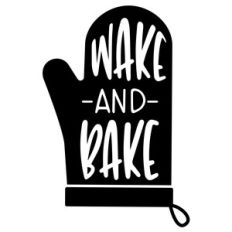 tea towel wake and bake