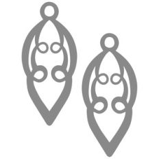 simple ornate earrings