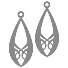 simple ornate earrings