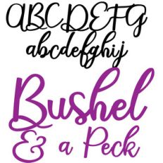 zp bushel and a peck