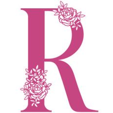 r flower letter