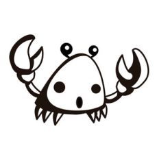 crab doodle