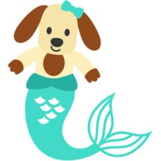 mermaid dog