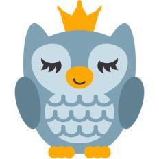owl and crown