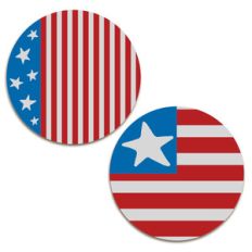 flag circle set
