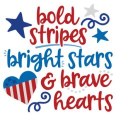 bold stripes brave hearts