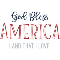 god bless america