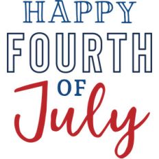 happy fourth of july