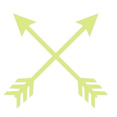 crossed arrows