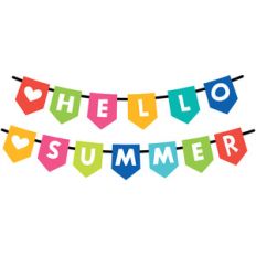 hello summer banner