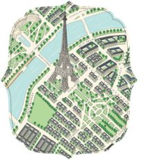 map of paris