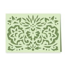 lotus heart folded card