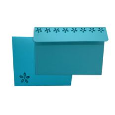 a6 cut out flower envelope