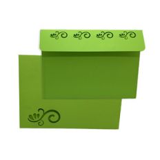 a6 wave-like cutout envelope