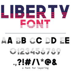 liberty font