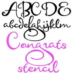 zp congrats stencil