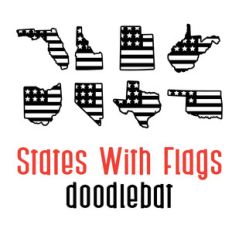 states with flags doodlebat