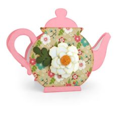 pop up card teapot