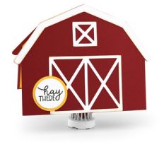 pop up card barn chicken