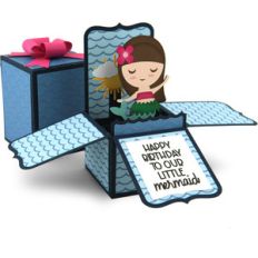explosion box mermaid