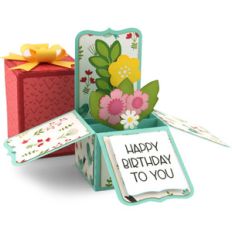 explosion box flowers