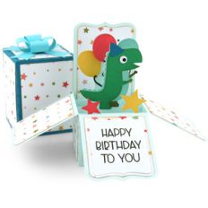 explosion box dinosaur
