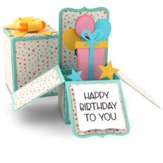 explosion box birthday